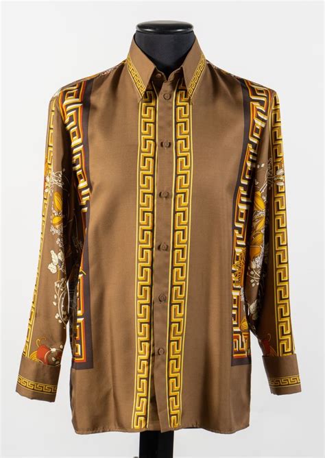 versace camicia fantasia|Altro.